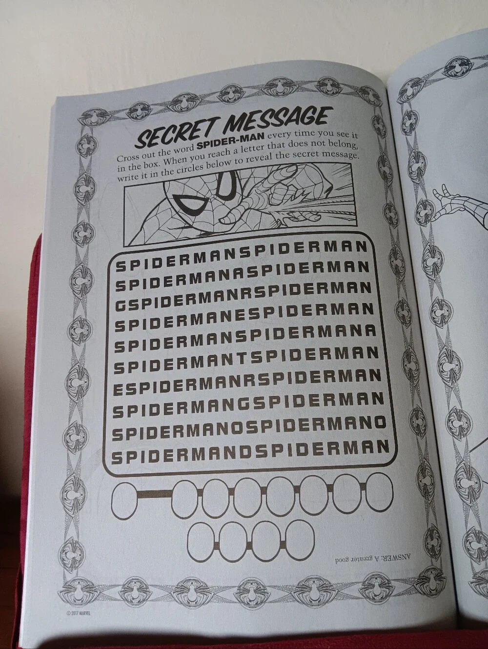 Marvel Ultimate Spiderman Coloring Book